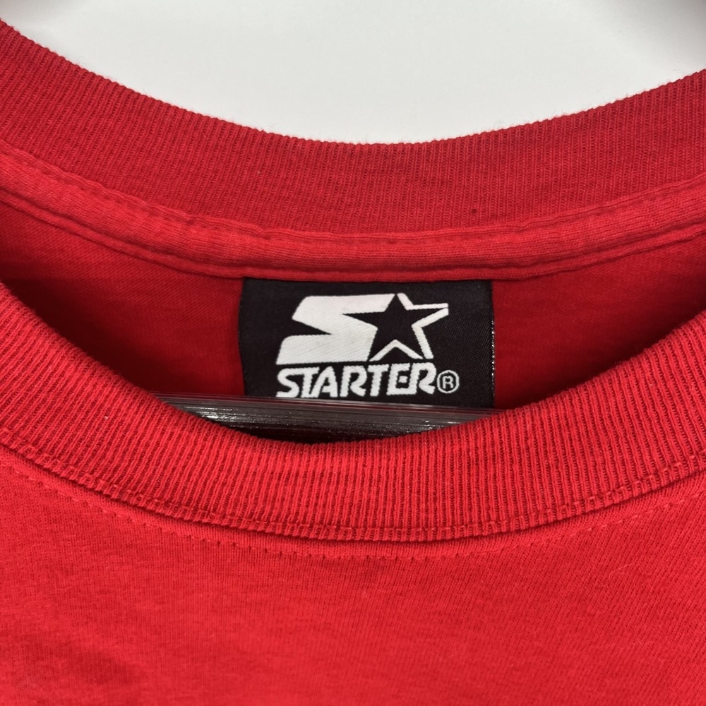 Retro Starter T shirt XL Red - Picture 2 of 4